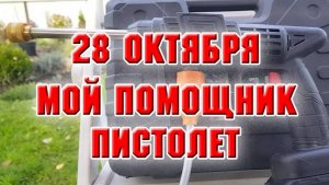 28 октября. Мой помощник - пистолет