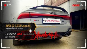 AUDI S7 3.0TDI дизель с активной электронной выхлопной системой ENGINEVOX