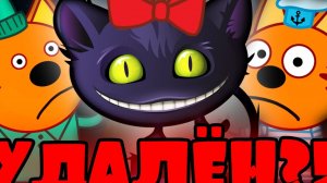 удалённая серия 3-рёх котов чёрные глаза