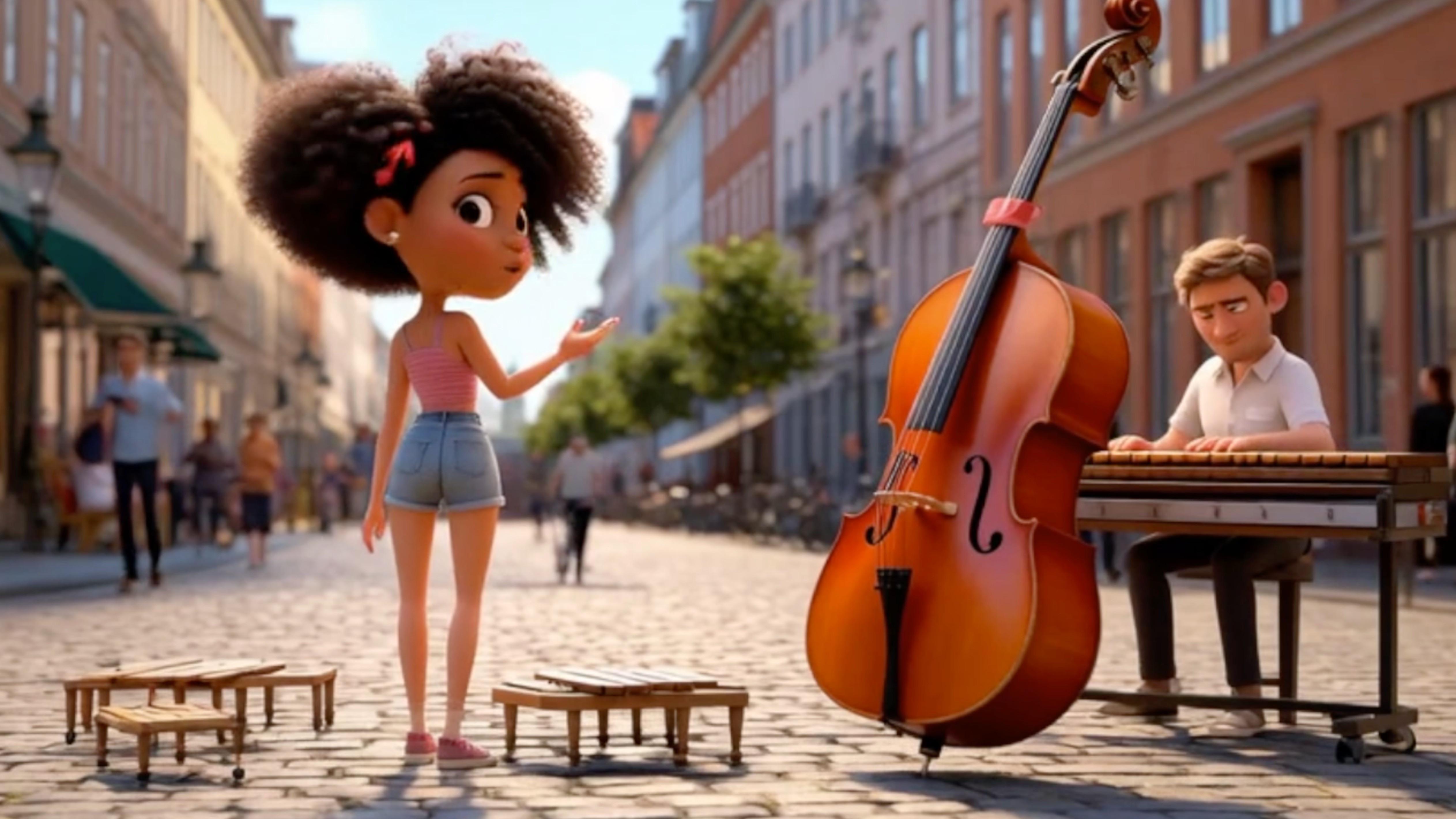 LevTai & Suno. The Double Bass in Copenhagen. ROCKABILLY. 1027