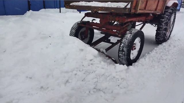 Отвал на т16 из того что было.mp4 смотреть онлайн