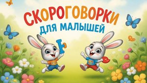 СКОРОГОВОРКИ для детей мультик / скороговорки для малышей 0+