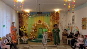 осенний праздник "Как овощи и фрукты вылечили царевна Горошинку"