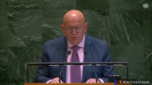 В.А.Небензя в ООН Необходимость прекращения экономической, торговой и финансовой блокады Кубы 28.10