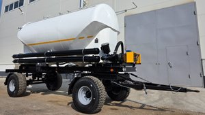 Передача кормовоза на прицепном шасси для АО "Васильевская Птицефабрика"