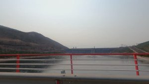 река Енисей в районе Красноярской ГЭС