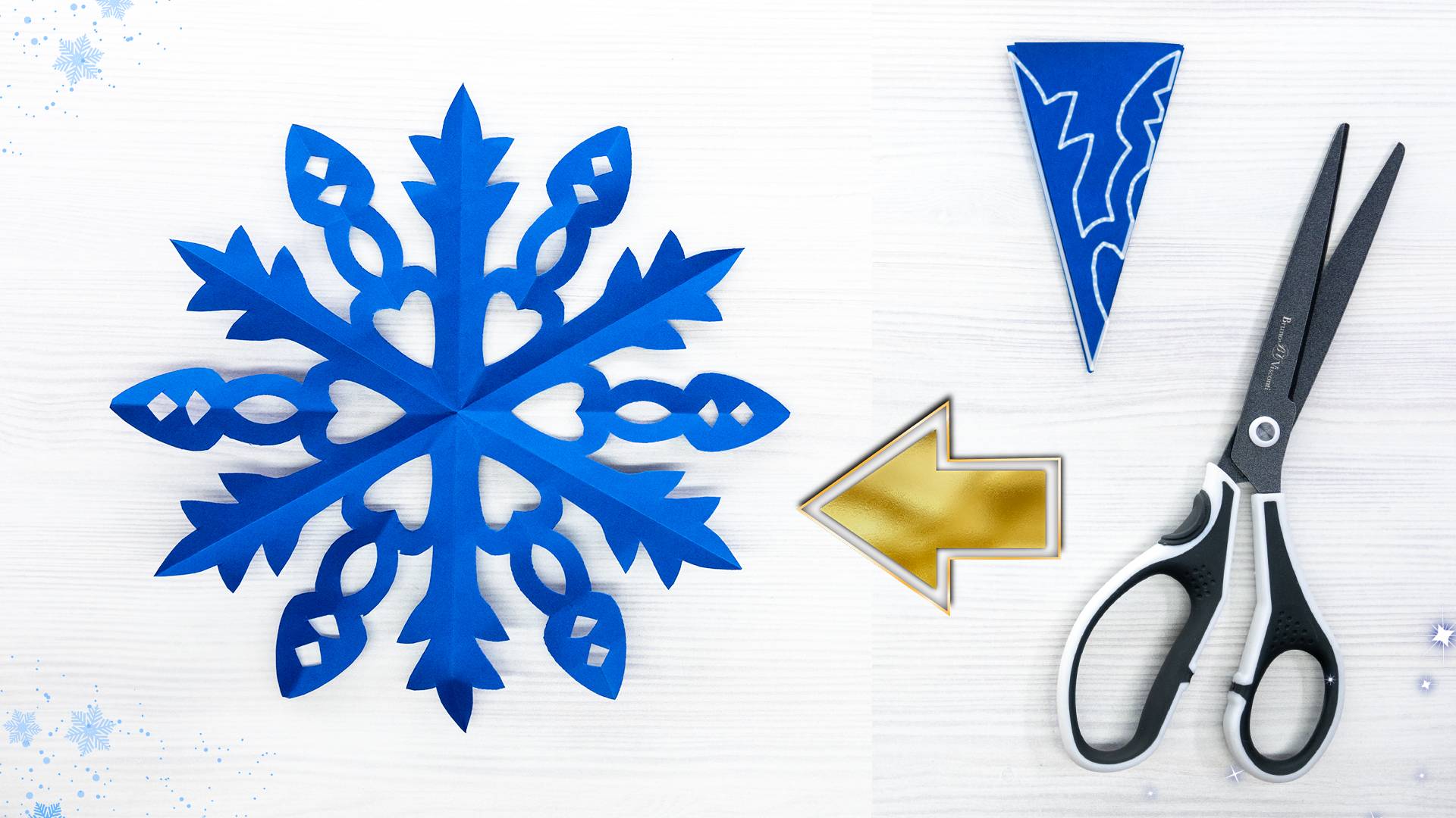 Самая красивая снежинка из бумаги своими руками, которую вы когда-либо видели смотреть онлайн