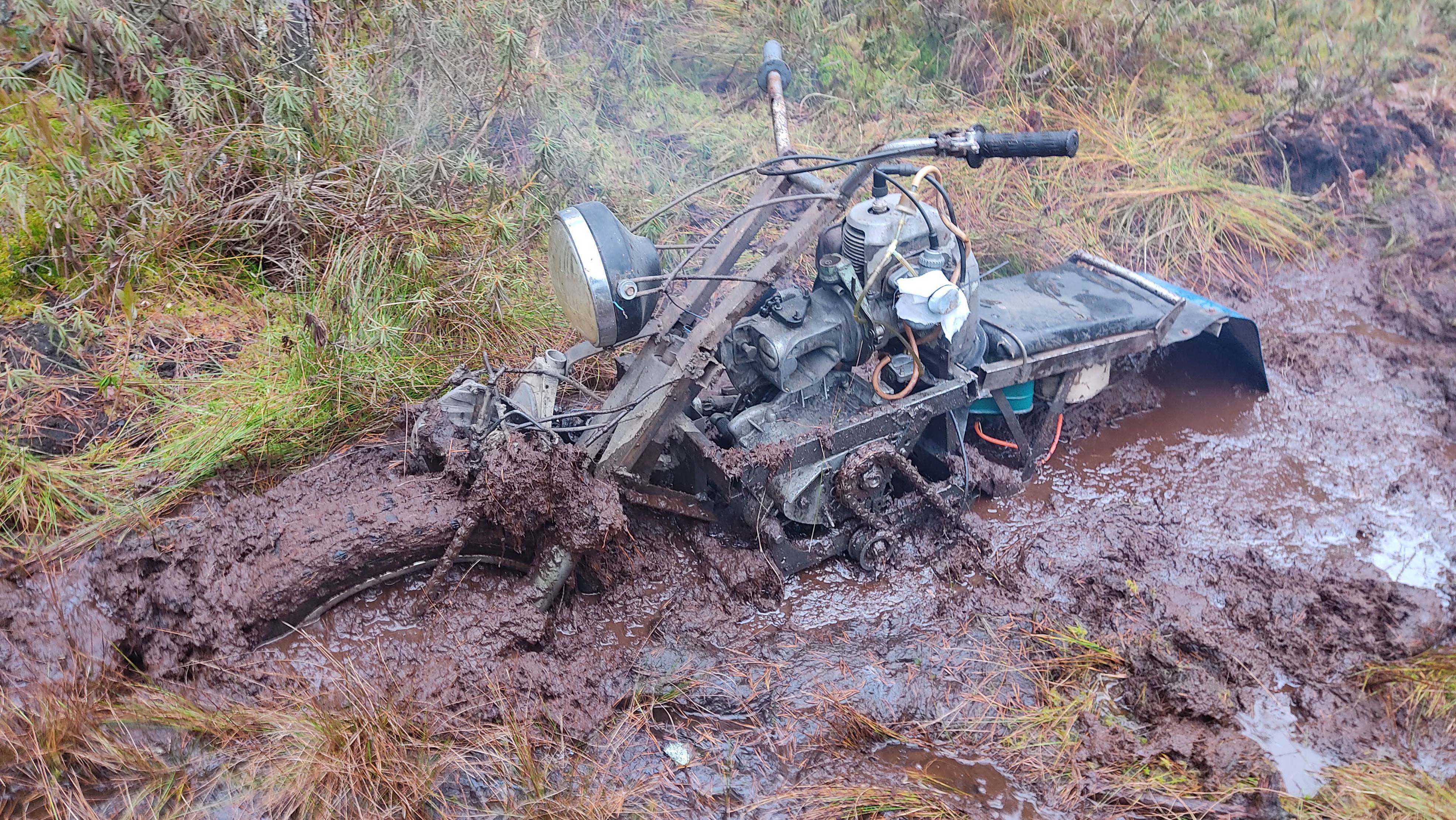 Последний выезд  на Пиле-Мотоцикле, утонул в болоте смотреть онлайн