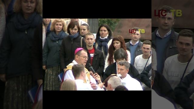 Миропомазание и освящение церкви в п.Рябинино смотреть онлайн