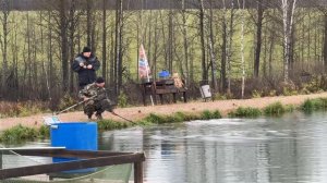 Поимки с утра на водоеме