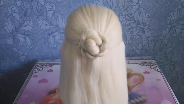 Легкая и быстрая прическа