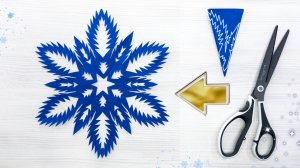 Как я сделал самую сложную бумажную снежинку из бумаги формата А4