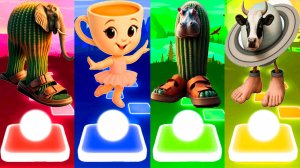 ЛИРИЛИ ЛАРИЛА 🆚 БАЛЕРИНА КАПУЧИНО 🆚 ИЛЬ КАКТО ХИППОПОТАМО 🆚 ЛАВАКА САТУРНА САТУРНИТА | Tiles №263