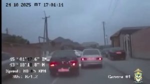 В Ингушетии полицейские в ходе погони пресекли опасную поездку 15-летнего водителя «Лады»