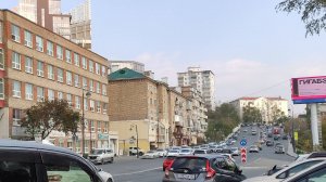 Покровский парк - Театральный сквер , октябрь 2025. Владивосток