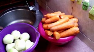 Заправка из лука и моркови на зиму