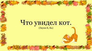 Что увидел кот.