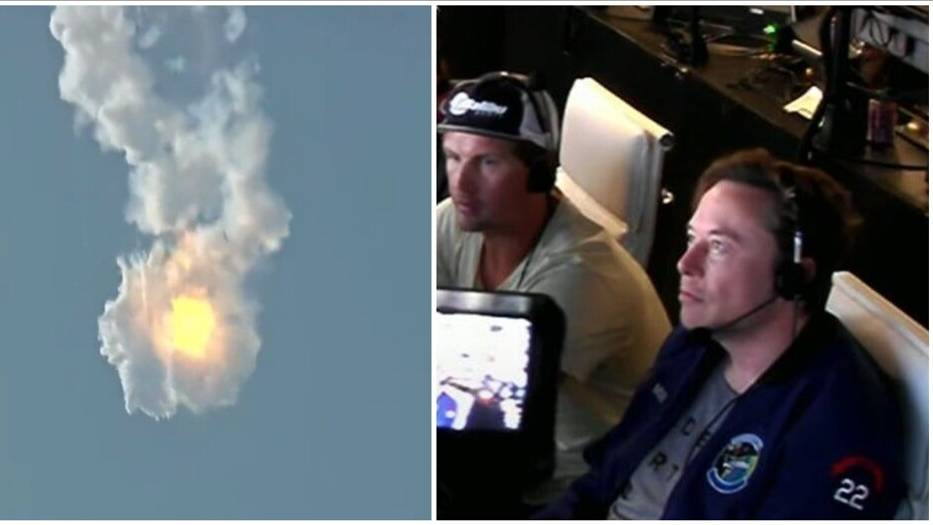 Илон Маск. Эпичный взрыв ракеты с бананом внутри