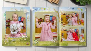 Выпускные альбомы для детского сада. Альбом Игрушки 10 страниц.