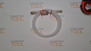 Шланг пневматический ПВХ 100 см / для гравитекса , антикора , антигравия / с фитингами HD 10710