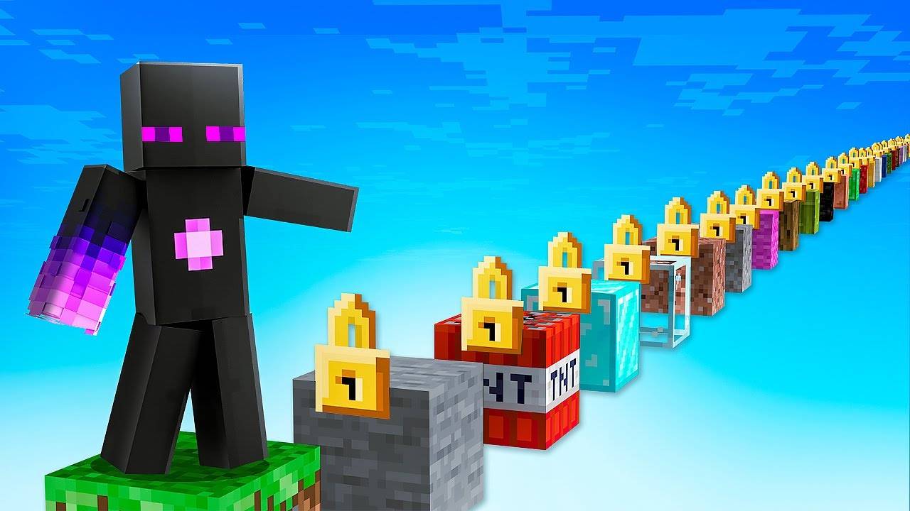 ✅ Открой Все БЛОКИ Чтобы ВЫЖИТЬ! Цивилизация БЕЗ БЛОКОВ в Майнкрафт! смотреть онлайн