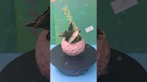 Кашпо из гипса ручная работа.