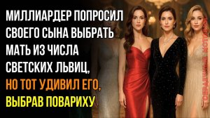 Миллиардер попросил своего сына выбрать мать из числа светских львиц, но тот выбрал повариху