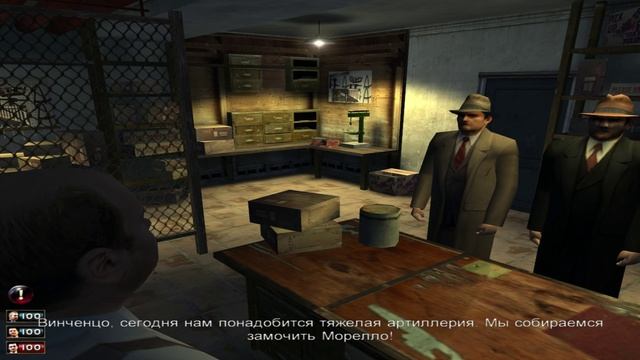 прохождение  игры Mafia The City of Lost Heaven Везет  же  гаду  без комментариев