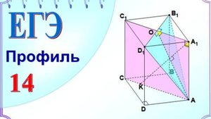 Угол между скрещивающимися прямыми. Метод координат