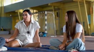 Семья шестовиков из Донецка. Наталья, Максим и Инесса Мазурики