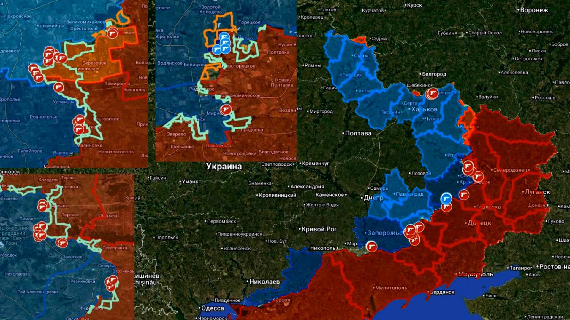 29.10.2025 Карта боевых действий. Цена наступления противника у Кучеров Яра