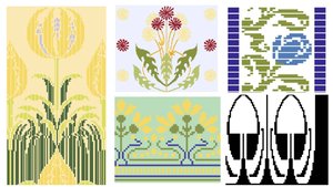 🕰️🧶Вязание и рукоделие. Старинные СХЕМЫ Art Nouveau. Подборка №171.🧶🕰️