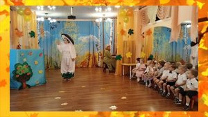 Боровик в гостях у малышей