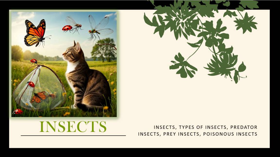 Story # 132 :TravellingInsects, types of insects, predator insects, prey insects, poisonous insects