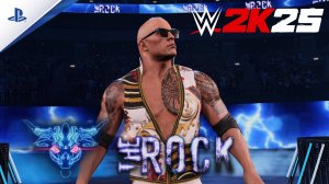 WWE 2K25 - Gameplay | The Rock vs Logan Paul ( PS5 )
