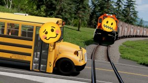 Водитель опаздывает!🔥/ Жесткая гонка со временем автобуса в бимке!🚀BeamNG Drive🏆