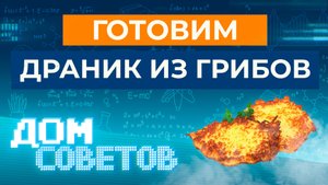 Готовим драник из грибов