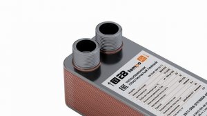 Паяный пластинчатый теплообменник E8-ZL26-30Н (G 1")