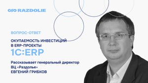 Евгений Грибков. Окупаемость инвестиций в ERP-проекты