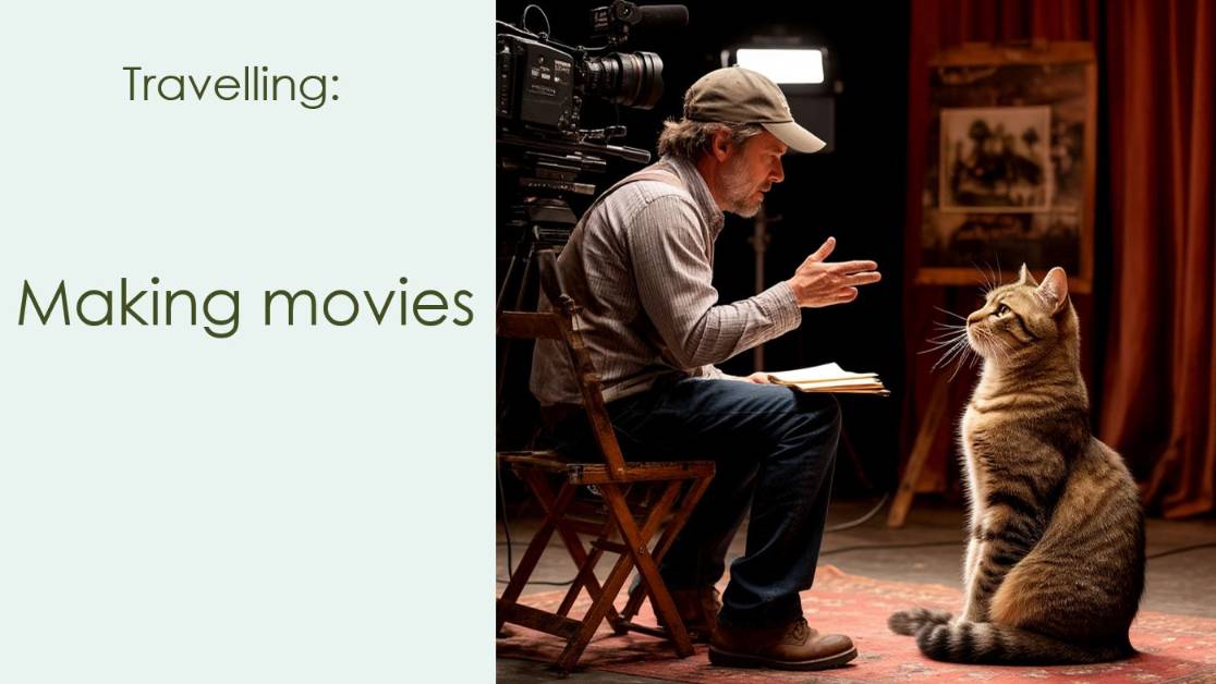 Story # 129 : Travelling : Making movies