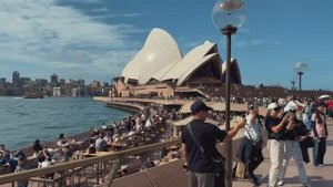 Австралия. Прогулка по Сиднею в формате FullHD 60fps