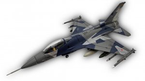 Модель самолета Lockheed Martin F-16 Fighting Falcon истребитель USAF 1:72
