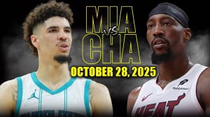 Miami Heat vs Charlotte Hornets Full Game Highlights - October 28, 2025 | NBA Season