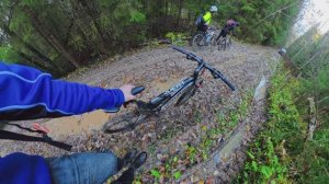 На велосипеде по грязям Онцевского лесопарка