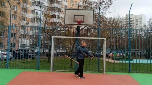 Упражнения с тренировочными Дабл Балл Стаффами (9)