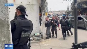 Появились видео перестрелки в Бразилии, где полиция ликвидировала наркомафию