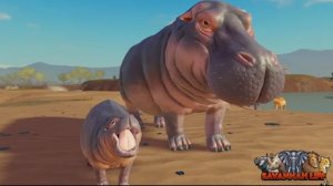 ИГРАЕМ 🎮 ЗА БЕГЕМОТА 🦛 В САВАННЕ ЛАЙФ РОБЛОКС.    "продолжение..."