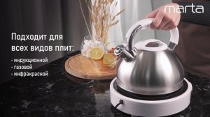 Металлический чайник MARTA MT-3081