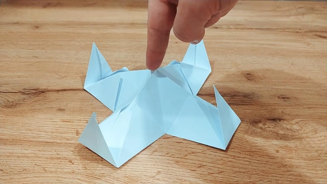 Капкан из бумаги. Оригами капкан. смотреть онлайн