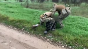 Опубликованы кадры задержания планировавшего подрыв ж/д моста в Ставропольском крае